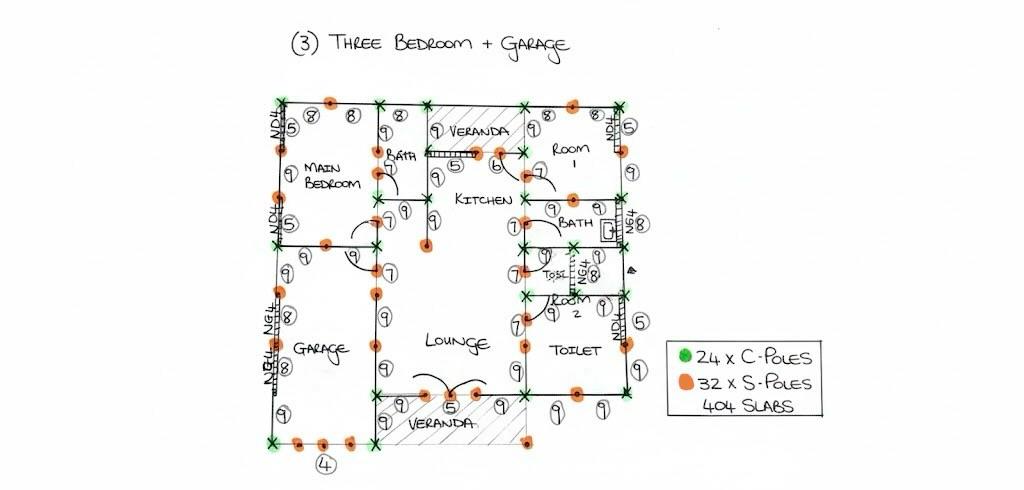 Floor Plan 2 - Alternate layout
